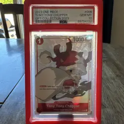 ONE PIECE TONY TONY CHOPPER 2023 GIFT COLLECTION #006 PSA 10 - Image 1