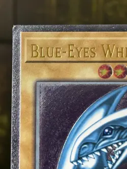 Yugioh Blue-Eyes White Dragon OP28-EN001 Ultimate Rare Blue Glossy OTS -NM - Image 2