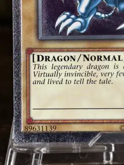 Yugioh Blue-Eyes White Dragon OP28-EN001 Ultimate Rare Blue Glossy OTS -NM - Image 5