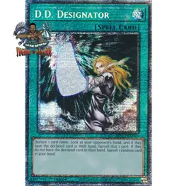 Yugioh! 1x D.D. Designator MP25-EN020 Starlight Rare 1st Ed NM - Image 1