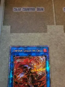 YUGIOH EMPEROR CHARLES THE GREAT DUNE-EN048 QUARTER CENTURY SECRET 1ST ED NM - Image 3