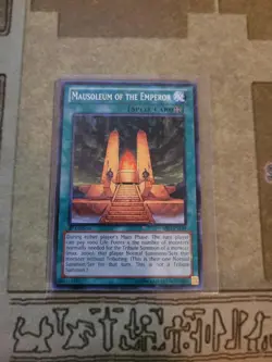 YUGIOH MAUSOLEUM OF THE EMPEROR BP02-EN149 MOSAIC RARE 1ST ED NM - Image 1