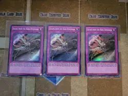 YUGIOH 3X ESCAPE FROM THE DARK DIMENSION DESO-EN045 SUPER 1ST ED NM - Image 1