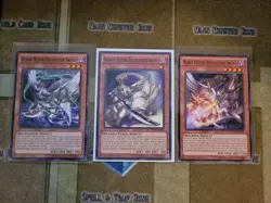 YUGIOH DRAGON BUSTER + WIZARD BUSTER + ROBOT BUSTER COMMON 1ST ED NM (BOSH,MP16) - Image 1
