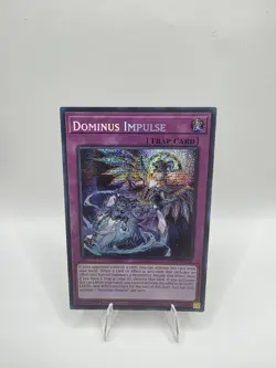 Yugioh! Dominus Impulse 2025 Mega-Pack MP25-EN116 Prismatic Secret Rare NM - Image 1