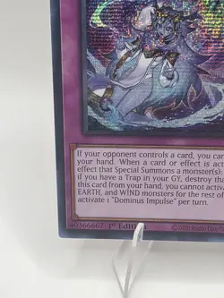 Yugioh! Dominus Impulse 2025 Mega-Pack MP25-EN116 Prismatic Secret Rare NM - Image 4