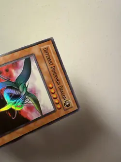 YUGIOH Different Dimension Dragon DCR-EN015 Super Rare LP - Image 3
