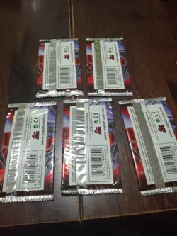 Five Packets Yugioh Dragons Of Legend 2 Five Cards Italian New - Image 2