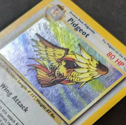 Pokemon TCG Pidgeot 8/64 Jungle Unlimited Holo Rare WOTC 1999 English - Image 5