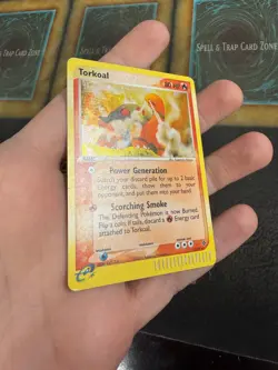 Pokemon Torkoal 12/97 EX Dragon Holo LP - Image 2