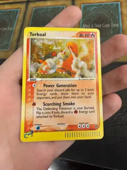 Pokemon Torkoal 12/97 EX Dragon Holo LP - Image 3