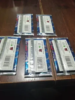 Five Packets Yugioh Clash Of Rebellions Nine New Cards Italian - Image 2