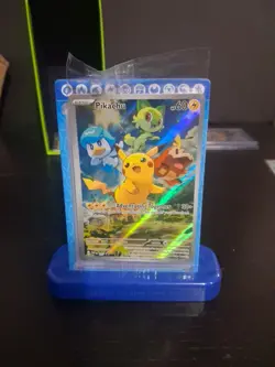 Pikachu SVP 027 [SEALED] Paldea Evolved Black Star Promo Full Art Pokemon NM/M - Image 1