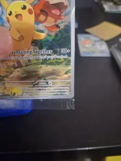 Pikachu SVP 027 [SEALED] Paldea Evolved Black Star Promo Full Art Pokemon NM/M - Image 5