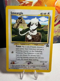 Smeargle #32 Black Star Promo Pokemon 2001 - Image 1
