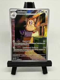 2026 Pokemon Perfect Order Raticate 99/88 Illustration Rare ME03 NM EN English - Image 1