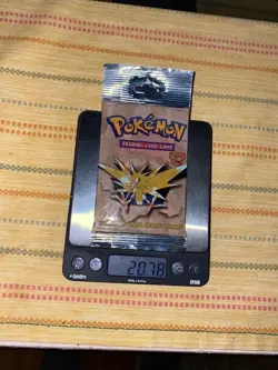 Pokemon Unlimited Fossil Set Sealed Booster Pack Auction Starts at 88 Cents! - Image 1