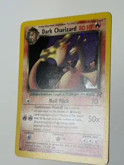 Pokemon TCG Dark Charizard Holo 4/82 Rare NM-LP - Image 3