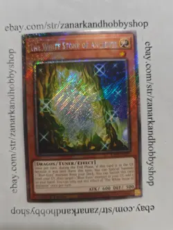 YuGiOh The White Stone of Ancients RA04-EN267 Platinum Secret Rare - Image 1
