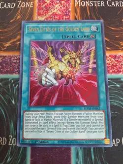 Yu-Gi-Oh! Seven Cities of the Golden Land BLVO-EN062 Ultra Rare 1st Edition NM - Image 1