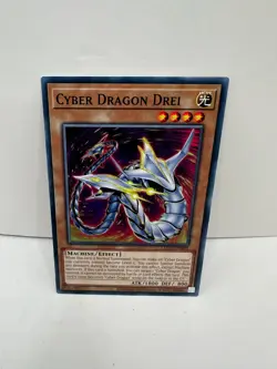Cyber Dragon Drei YuGiOh Legendary Decks #LEDD-ENB03 - Image 1
