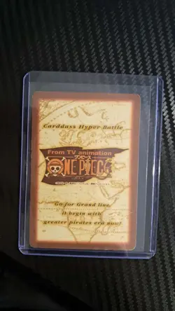 BANDAI One Piece Hyper Battle C145 LUFFY HOLO FOIL SCARCE EARLY CARD VINTAGE - Image 2