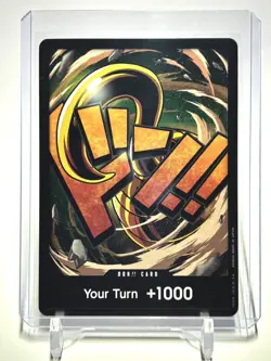 Crocodile, Non Foil Don!! Card - Your Turn +1000, PRB01 - One Piece Card Game - Image 1