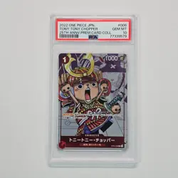 One Piece TCG Tony Tony.Chopper 25th Edition Collection ST01-006 PSA 10 @5M - Image 1