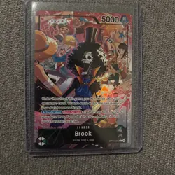 One Piece Brook OP15-022 ALT ART LEADER AAL Adventure On Kami’s Island OP15-EB04 - Image 1