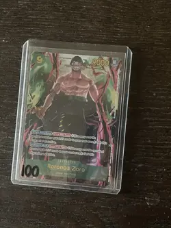 Namco Roronoa Zoro OP06-118 Wings of the Captain Character 9000 One Piece CCG - Image 1