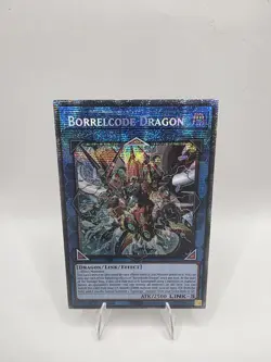 Yugioh! Borrelcode Dragon STARLIGHT Rare 2025 Mega Pack Tin MP25-EN040 NM - Image 1