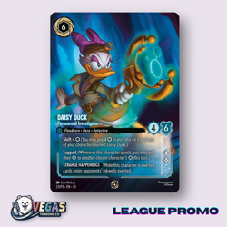 Daisy Duck - Paranormal Investigator 23/P3 League Promo NM Disney Lorcana - Image 1