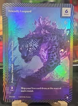Wonders Of The First Friendly Leopard Classic Foil CF rare CotS 173/402 - Image 1