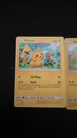 Pokemon TCG Pikachu Holo’s and Common Cards, Black Star Mint PSA - Image 2