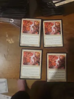 4x Safeguard Tempest Magic the Gathering MTG Card Vintage Rare White - Image 1