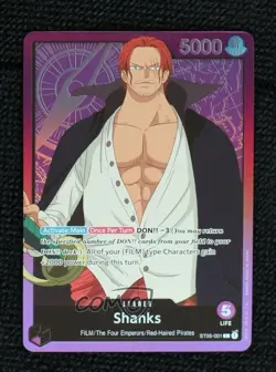 2022 One Piece Card Game: Starter Deck: Film Edition ST05 Shanks #ST05-001 - Image 1