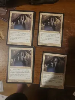 4x Pegasus Refuge Tempest Magic the Gathering MTG Card Vintage Rare White - Image 1