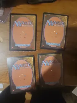 4x Pegasus Refuge Tempest Magic the Gathering MTG Card Vintage Rare White - Image 2