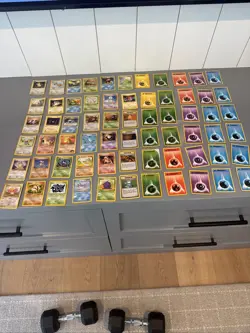 Pokemon TCG 1999 Vintage Lot Of 66 Cards Non-holo HP 66 Cards WOTC! Heavy Played - Image 1