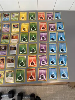 Pokemon TCG 1999 Vintage Lot Of 66 Cards Non-holo HP 66 Cards WOTC! Heavy Played - Image 3