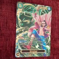 Bandai One Piece Card Game Smoker SP OP10-030 SR Special Foil Banish Character - Image 3