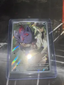 Pokemon TCG Journey Together N's Zorua #189 Holo Promo Card - Image 2