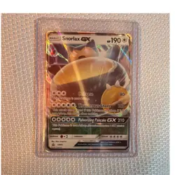 The Pokemon Company Snorlax GX Full Art Promo Holo SM05 190 HP Pokemon Card - Image 1