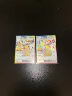 Pokemon Pikachu EX Holo Ability SVP 219/191 2 Card Lot English TCG - Image 2