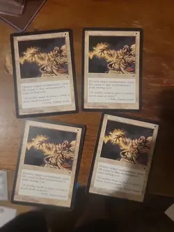 4x Serene Offering Tempest Magic the Gathering MTG Card Vintage Rare White - Image 1