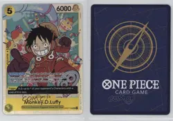 2024 One Piece Card Game: 500 Years in The Future OP07 SR Monkey D Luffy - Image 3