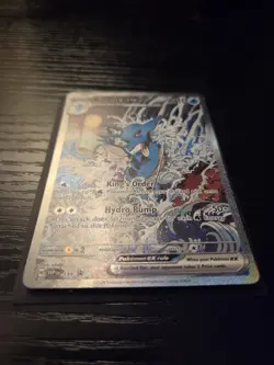 Kingdra EX 131 Pokemon TCG Scarlet & Violet Black Star Promo Holo Card - Image 2