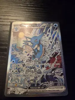 Kingdra EX 131 Pokemon TCG Scarlet & Violet Black Star Promo Holo Card - Image 3