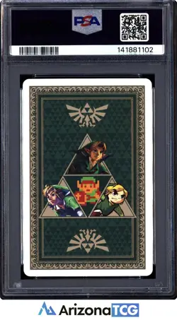 The Legend Of Zelda 2011 Zelda Queen Of Hearts Zelda Playing Card GEM MT PSA 10 - Image 2
