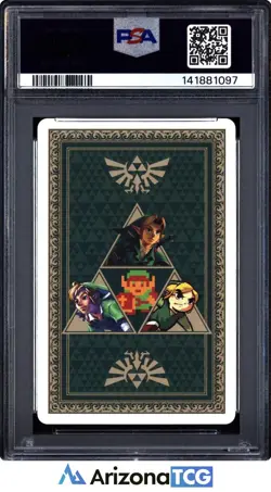 The Legend Of Zelda 2011 Link Jack Of Spades Zelda Playing Card GEM MINT PSA 10 - Image 2